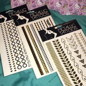 Metallic tattoos